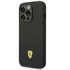 Dėklas Ferrari FESSIHMP14LBK iPhone 14 Pro 6,1"juodas hardcase Silicone Metal Logo Magsafe
