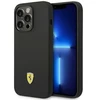Dėklas Ferrari FESSIHMP14LBK iPhone 14 Pro 6,1"juodas hardcase Silicone Metal Logo Magsafe