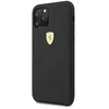 Ferrari Silicone silikoninis telefono dėklas iPhone 11 Pro Max, juodas