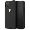 Ferrari Silicone silikoninis telefono dėklas iPhone 11 Pro Max, juodas