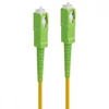 Patchcord „Maclean“ šviesolaidinis jungiamasis laidas, SC/APC-SC/APC, vienmodis, 15 m ilgio, simpleksinis, G657A2, MCTV-437