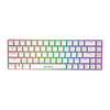 Fifine GK1W mechancial klaviatūra, 65% RGB (baltas)