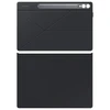 Samsung Galaxy Tab S9+/S9 FE+ Smart Book Cover Juodas