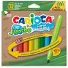 Flomasteriai CARIOCA JUMBO ECOFAMILY, 12 vnt.