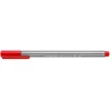 Vienkartinis rašiklis STAEDTLER TRIPLUS FINELINER 334, 0,3 mm, raudona