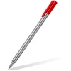Vienkartinis rašiklis STAEDTLER TRIPLUS FINELINER 334, 0,3 mm, raudona