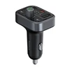 FM siųstuvas Baseus S-09 Pro, Bluetooth (juodas)