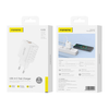 Foneng EU56 1xUSB-A, 1xUSB-C, 20W maitinimo įkroviklis (baltas)