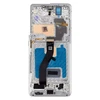 Dėklas For_Samsung LCD display + Touch Unit + Front Cover for Samsung SM-G998 Galaxy S21 Ultra Baltas