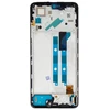 For_Xiaomi LCD Ekranas + Touch Unit + priekinis dangtelis skirtas Xiaomi Redmi Note 11 Pro Juodas
