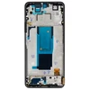 For_Xiaomi LCD Ekranas + Touch Unit + priekinis dangtelis skirtas Xiaomi Redmi Note 11 Pro+ 5G Juodas