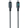 USB C į USB C laidas Forcell F-Energy QC4.0 PD 3A 60W skaitmeninis 1,2 m C274 juodas