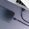 USB A tipo laidas su „Lightning“ jungtimi Forcell F-Energy 2,4A 12W gradientinis 1 m, C353, juodas