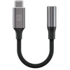 Forever adapter audio AJC-01 jack 3,5 mm - USB-C juodas