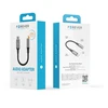 Forever adapter audio AJC-01 jack 3,5 mm - USB-C juodas