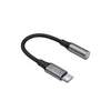 Forever adapter audio AJC-01 jack 3,5 mm - USB-C juodas