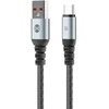 Telforceone Forever Braix cable USB - USB-C 1,0 m 3A juodas