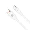Forever kabelis USB - USB-C 1,0 m 6A baltos spalvos
