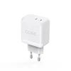 Telforceone Forever CORE SMART PD sieninis įkroviklis 2xUSB-C 45W