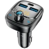 Forever FM moduliatorius Bluetooth 2 x USB-A 1 x USB-C PD 30W TR-370 juodos spalvos