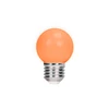 LED lemputė E27 G45 2W 230v oranžinė 5vnt Forever Light