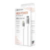 TelForceone Forever MFI kabelis USB-C - Lightning 1,2 m 3A 20W WHP12321 baltas