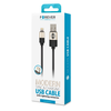 Forever USB laidas su iPhone 8-PIN 1m 2A, juodas