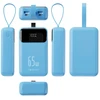 Forever išorinė baterija Vibe-TB65 PD QC 65W 20000 mAh žydra