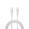 Forever Recycling Amžinai perdirbamas kabelis USB-C - USB-C 1,5m 3A KR15-CC-00 baltos spalvos