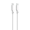 Telforceone Forever recycling kabelis USB-C - Lightning 1,5m 3A KR12-CL-00 baltos spalvos