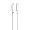 Forever recycling kabelis USB-C - Lightning 1,5m 3A KR12-CL-00 baltos spalvos