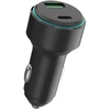 Telforceone Forever perdirbamas automobilinis įkroviklis su USB-C USB-A 32W LS-AC-32