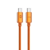 C2G Telforceone Forever Saffron cable USB-C - USB-C 1,0 m 60W oranžinis