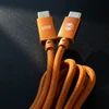 C2G Telforceone Forever Saffron cable USB-C - USB-C 1,0 m 60W oranžinis