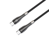 Forever Sleek kabelis USB-C - USB-C 2,0 m 60W juodos spalvos