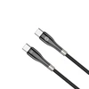 Forever Sleek kabelis USB-C - USB-C 2,0 m 60W juodos spalvos