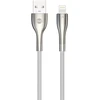 „Forever Sleek“ USB – „Lightning“ laidas 1,0 m 2,4 A baltas