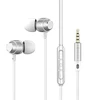 Telforceone Forever su laidu ausinės EP-01 jack 3,5mm baltas
