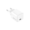 Telforceone Forever TC-08-20C GaN PD QC charger 1x USB-C 20W baltos spalvos