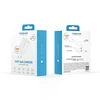 Telforceone Forever TC-08-45CC GaN PD charger 2x USB-C 45W baltas