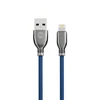 Forever Tornado kabelis USB - Lightning 1,0 m 3A navy mėlynos spalvos