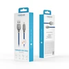 Forever Tornado kabelis USB - Lightning 1,0 m 3A navy mėlynos spalvos