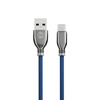Forever Tornado kabelis USB - USB-C 1,0 m 3A navy mėlynos spalvos