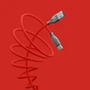 Forever Tornado kabelis USB - USB-C 1,0 m 3A raudonos spalvos