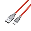 Forever Tornado kabelis USB - USB-C 1,0 m 3A raudonos spalvos