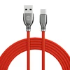 Forever Tornado kabelis USB - USB-C 1,0 m 3A raudonos spalvos