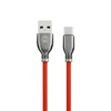 Forever Tornado kabelis USB - USB-C 1,0 m 3A raudonos spalvos