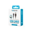 Forever kabelis USB - microUSB 1,0 m 1A juodos spalvos