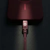 Forever Vibe laidas USB-C – USB-C 1,0 m 60W bordo spalvos