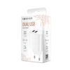 Forever laidinis įkroviklis 2xUSB 2,4A LS-03 baltos spalvos
